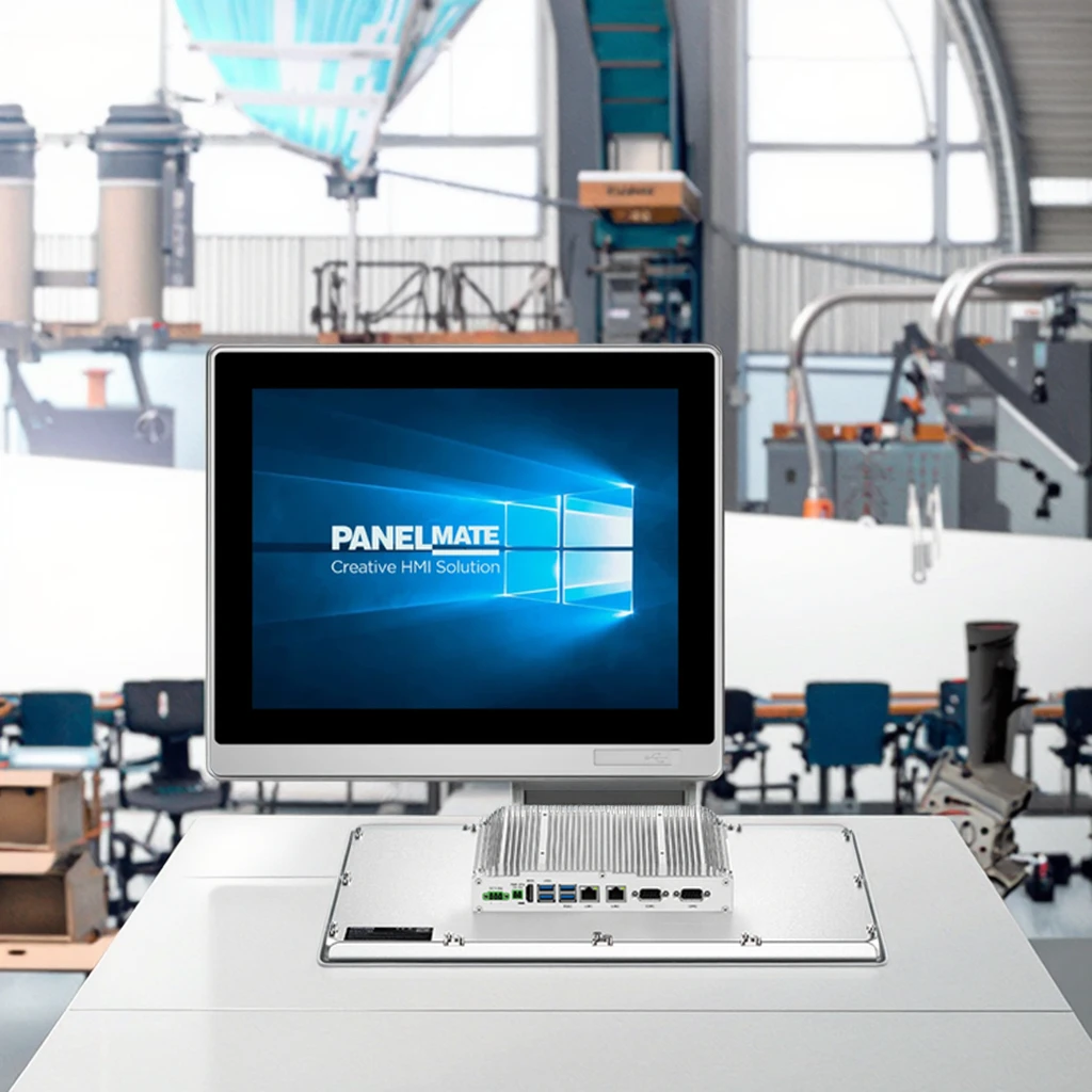 IP65 10.4/15/15.6/21.5 Inch Touch All One PC Intel Core I5 Industrial Rugged Flat Panel Touch Screen Embedded Linux Computer