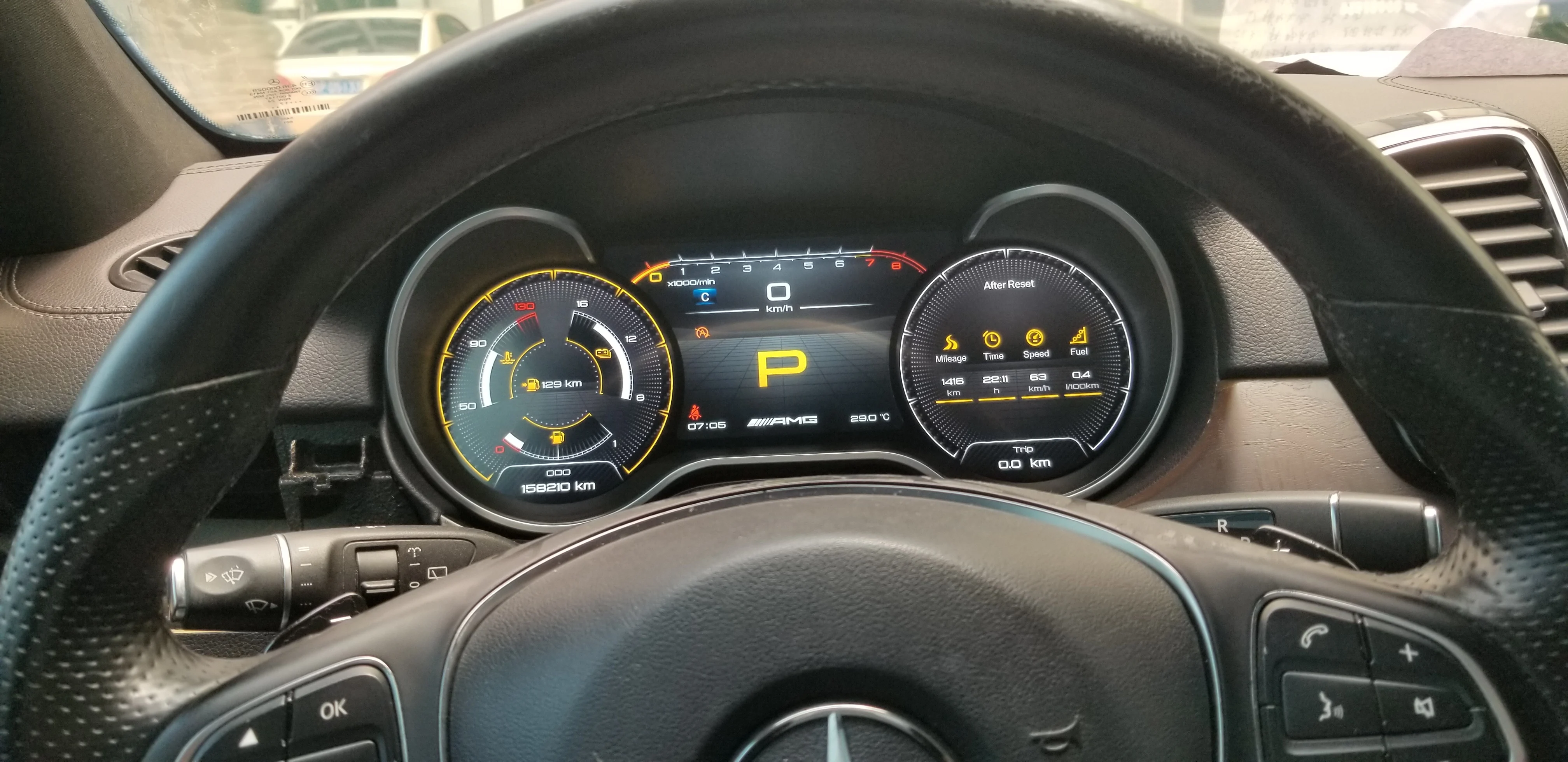 Samochodowy wirtualny kokpit dla Mercedes Benz ML GL R/G GLS/GLE na desce rozdzielczej cyfrowy zestaw instrumentów Auto Stereo prędkościomierz ekran