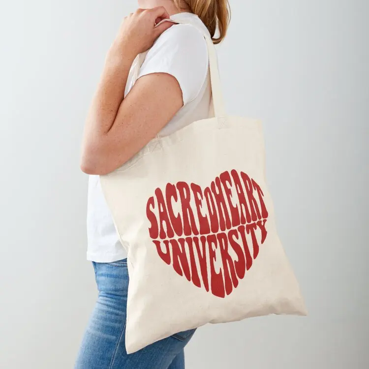 

Sacred Heart University Tote Bag Large bags for women canvas tote bags reusable grocery bags tote bag canvas