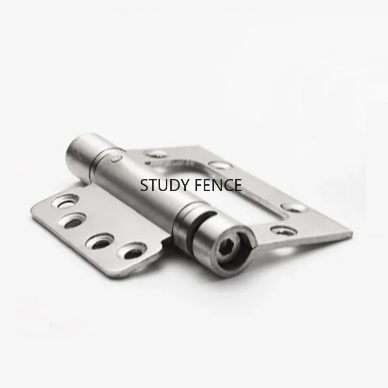 

1 шт., петли из нержавеющей стали, невидимый дверной буфер, автоматическое закрытие двери, петля для родителей, без прорезей, самопружинная петля, дверной доводчик