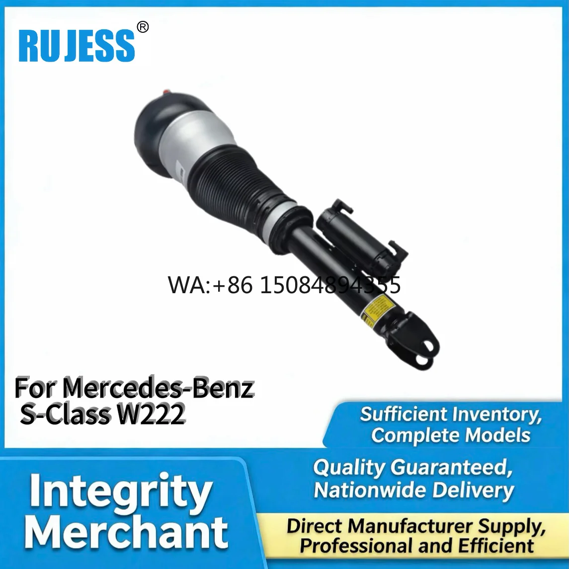 

High quality Front Left and Right Air Suspension Shock Absorber For S Class W222 2223204713 2223204813 OEM Replacement