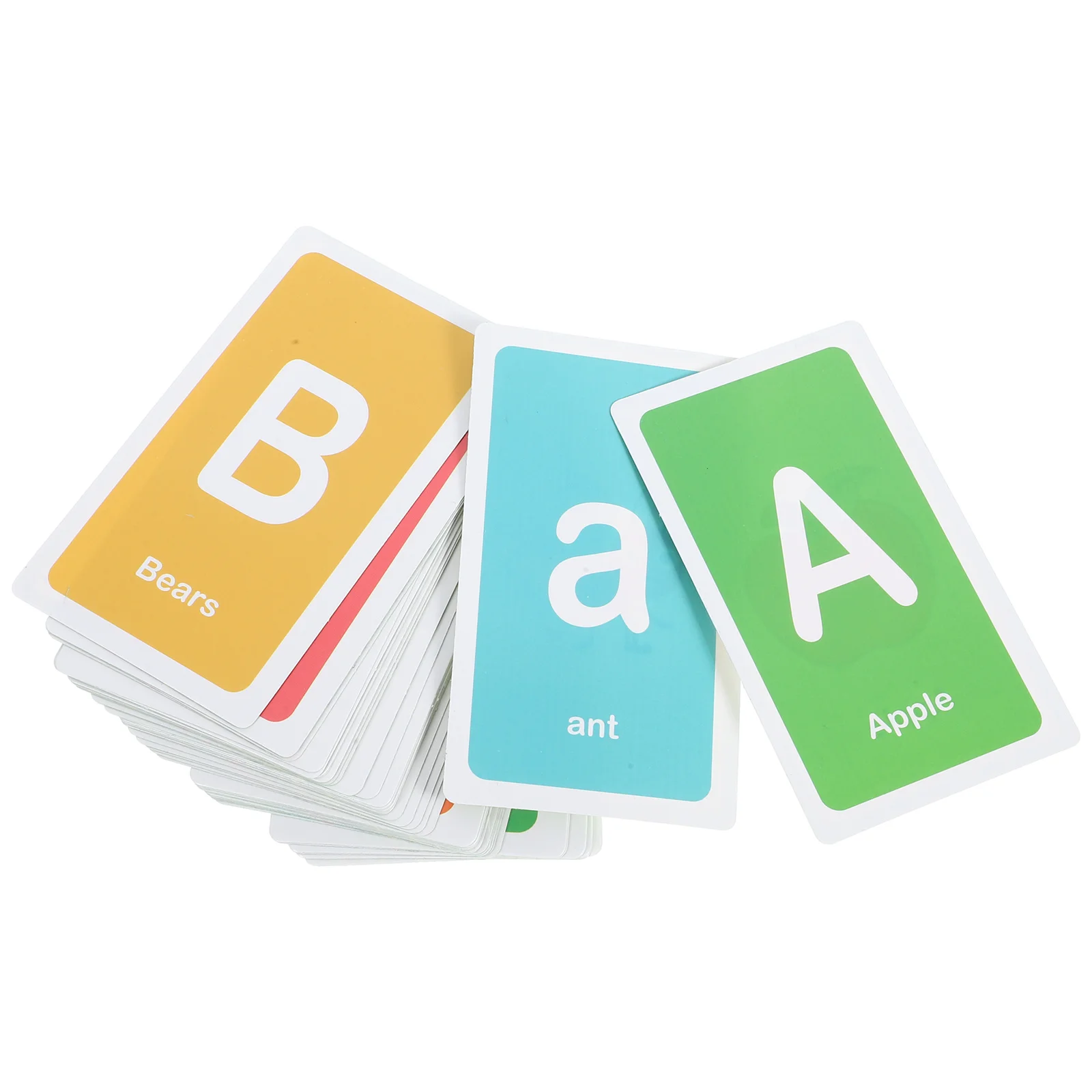 

1Set English Alphabet Flash Cards Durable Educational Learning Cards for Children Beginners Children Flash Card Set