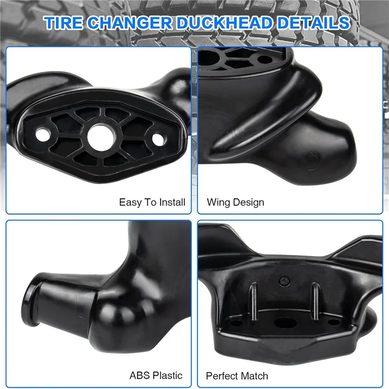 

4-120129B Tire Changer Duck Head, Tire Machine Duck Head For Corghi, Hunter TCX, MTS Tire Changers ,4 Pack