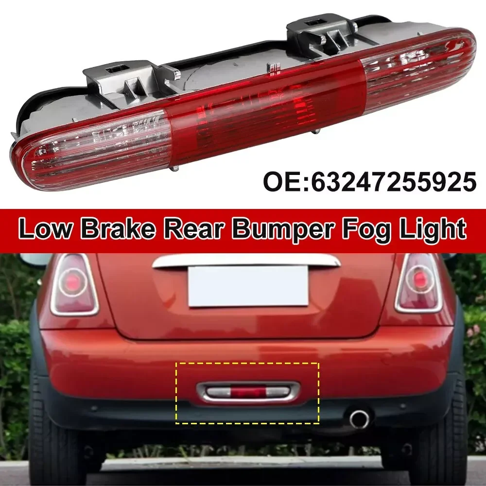 

Для Mini Cooper R56 R57 R58 R59 2009-2015 Автомобильный светодиодный задний противотуманный фонарь заднего хода стоп-сигнал 63247255925 Задний бампер Задний противотуманный фонарь