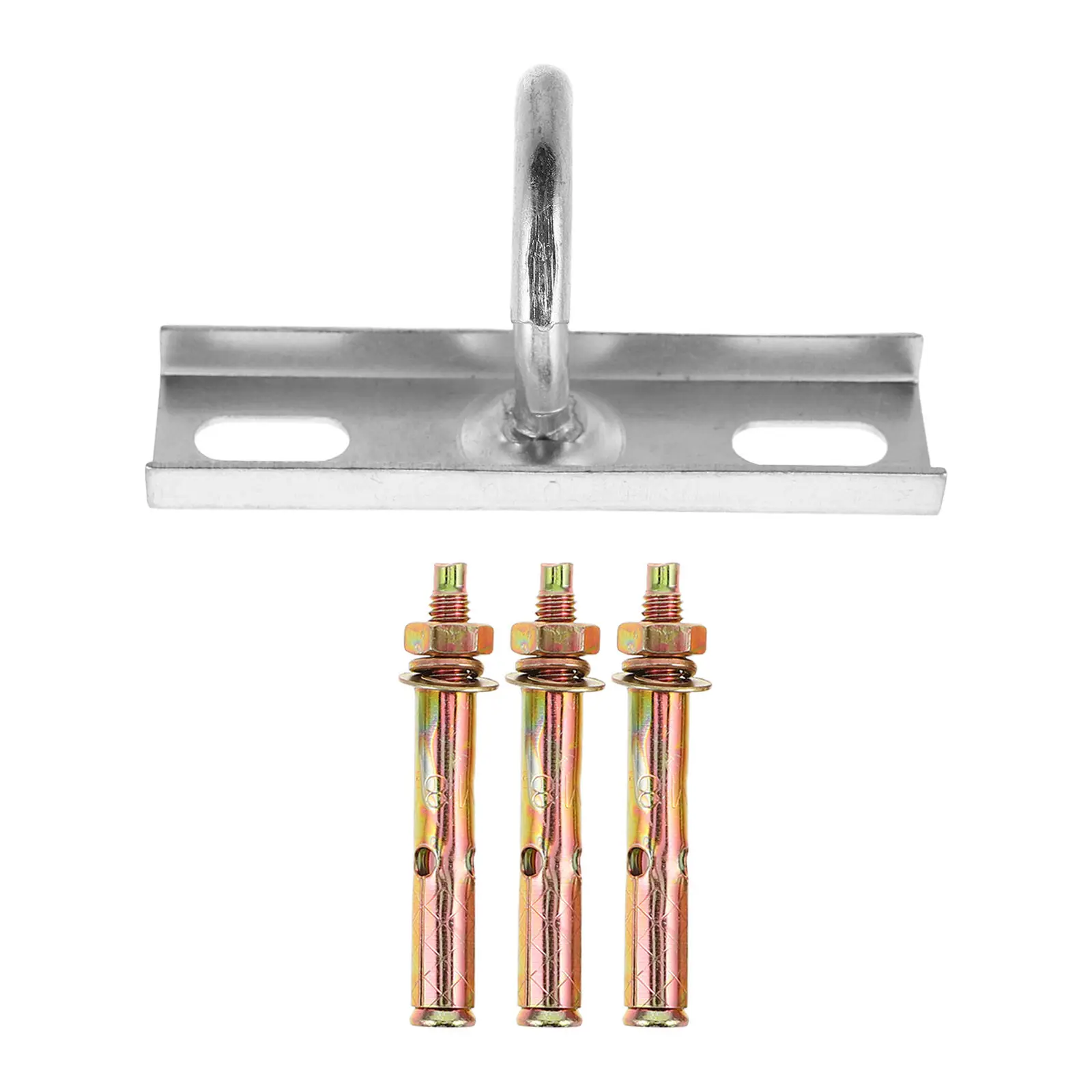Heavy Duty Ceiling Hook For Hanging Lamp Fan Plant Strong Load Bearing Multi-Use Wall Mount Hanging Bracket Stainless Steel