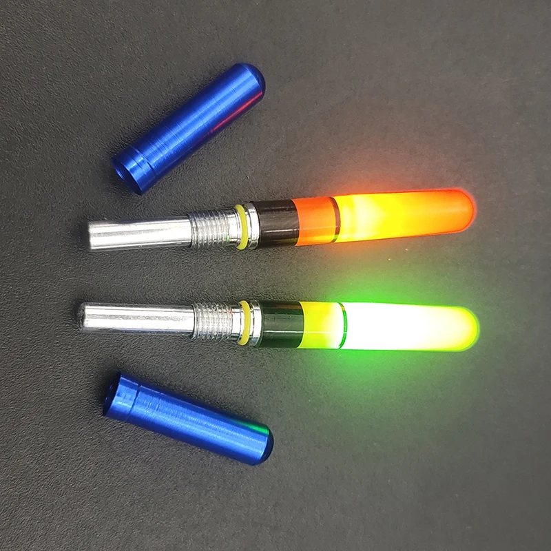 2pcs Light Stick Lightstick Work With LED Luminous Float Night Fishing Bobber