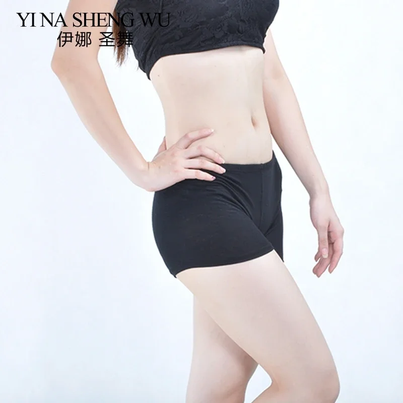 New Arrivals Women Belly Dance Costume Cotton 1pc Safety Underwear Short Pants Tight Leggings 12 Colors Belly Dance Shorts