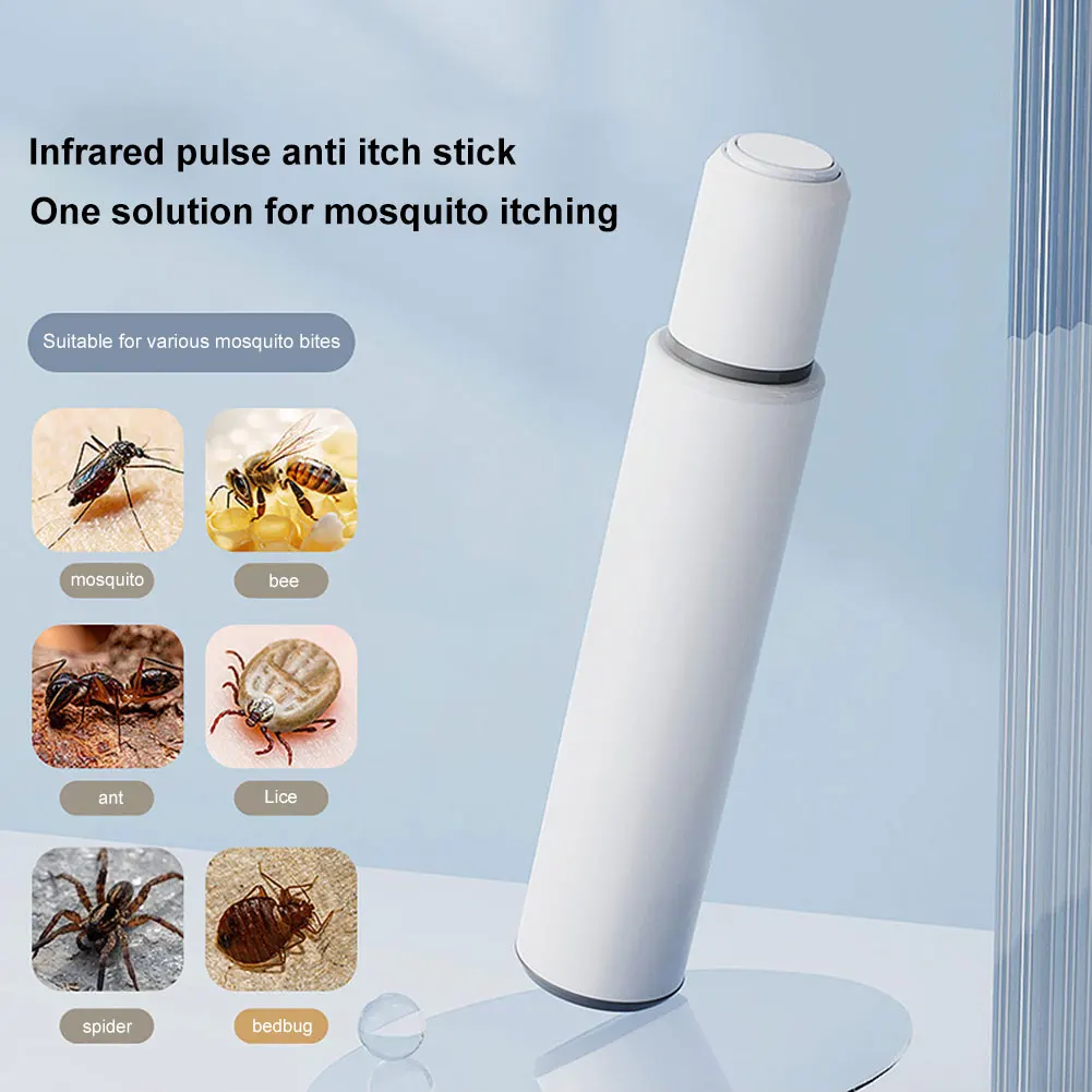 Electronic Mosquito Bite Pen ChemicalFree Natural Mosquito Bite Heat Pen Anti-Itch Pen for Adult Children Camping Travel Outdoor
