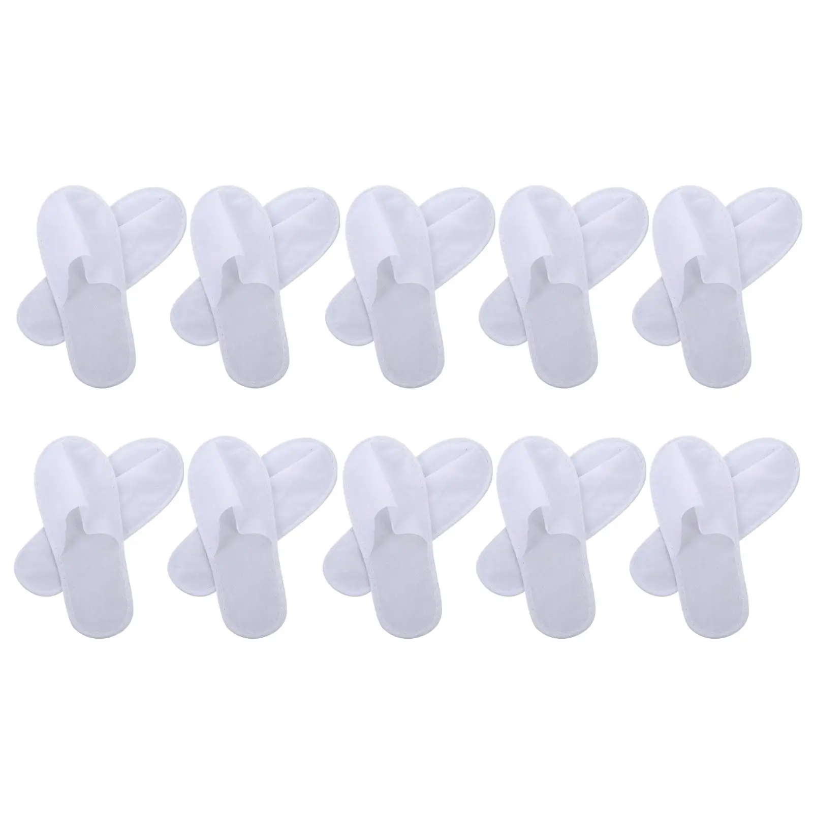 

Thickened Anti slip Disposable Slippers Supple Unisex Hotel Guest Portable Travel Shoes Nonwoven Breathable Safe Use