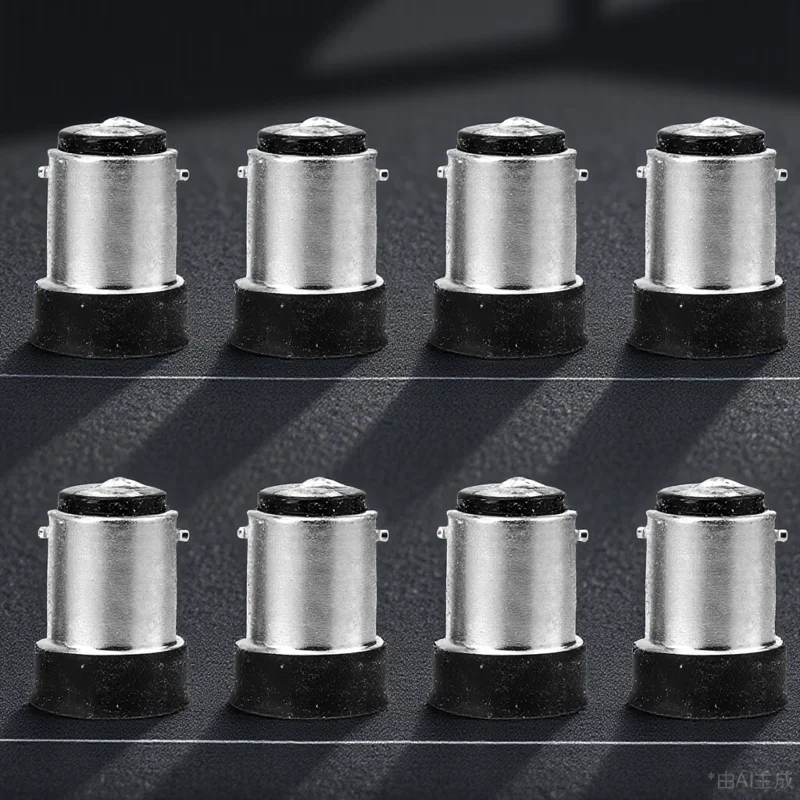 

8 pcs Lamp Holder Converters B15 To E14 Light Bulb Socket Adapters For Garage Workshop Basement Lighting Fixture Accessories