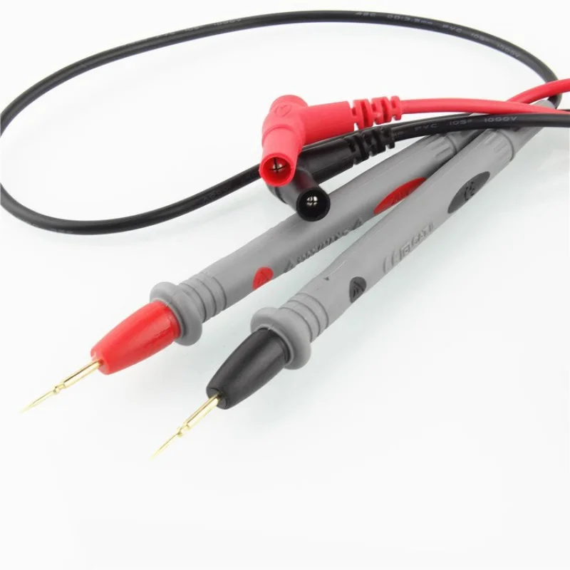 Multímetro digital universal Leads Line1000V 20A Bolígrafo de reloj chapado en oro