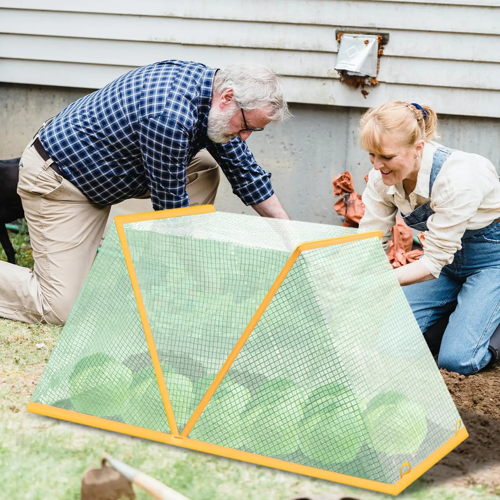 

Садовый ряд акселератора, чехол для растений, складная приподнятая защитная сетка, защита для клетки, защитный сетчатый корпус для теплицы, всплывающие врезки