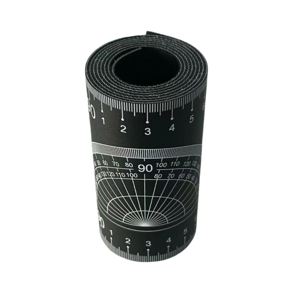 Pipe Measuring Wrap Around Tape 1 To 6 Inch Diameter Fitter Tool With Inch And Mm Scale For Piping Layout