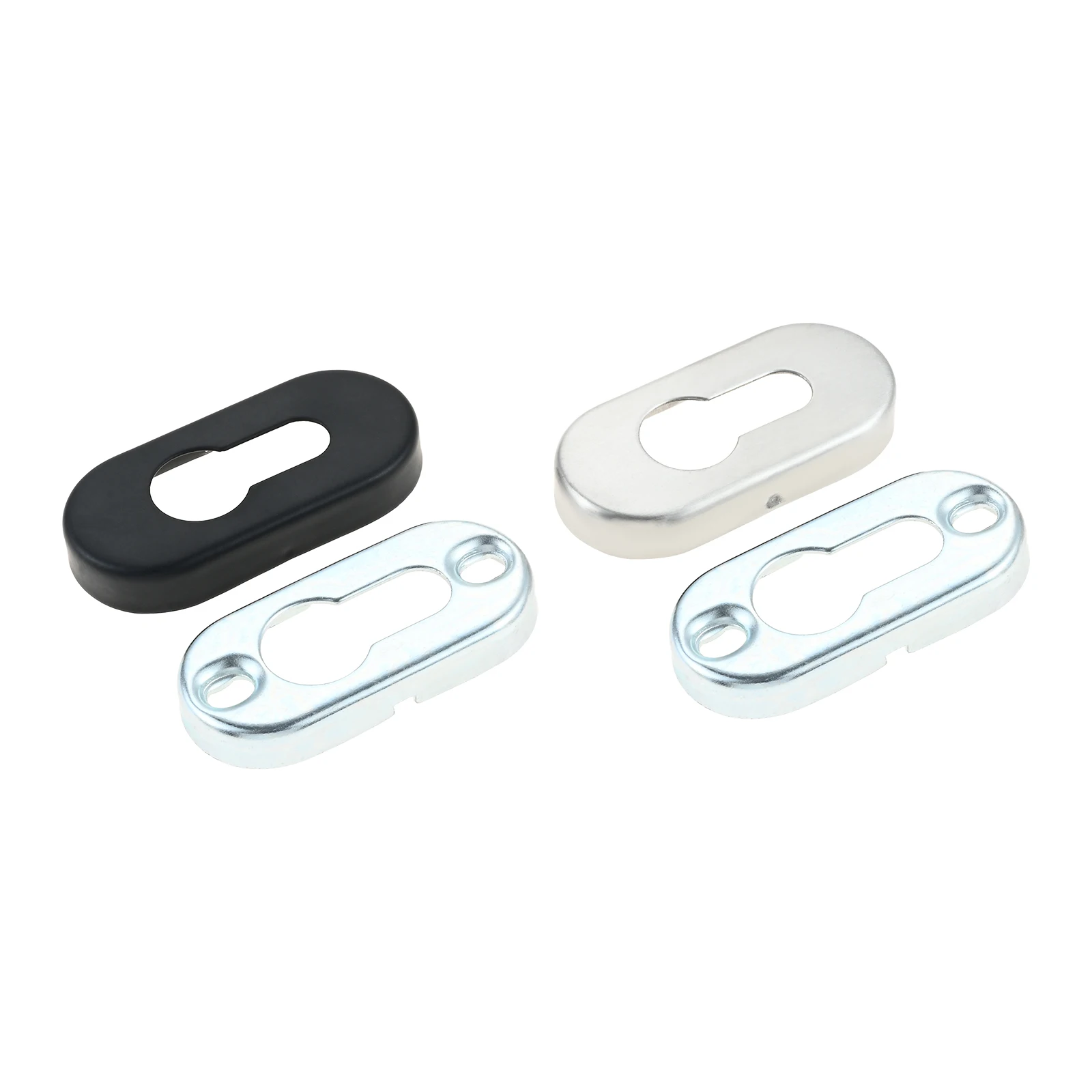 1Pc Multi-color Door Keyhole Cover Hardware Pendant Furniture Accessories Suitable for Flat Split Doors 66x31x10mm
