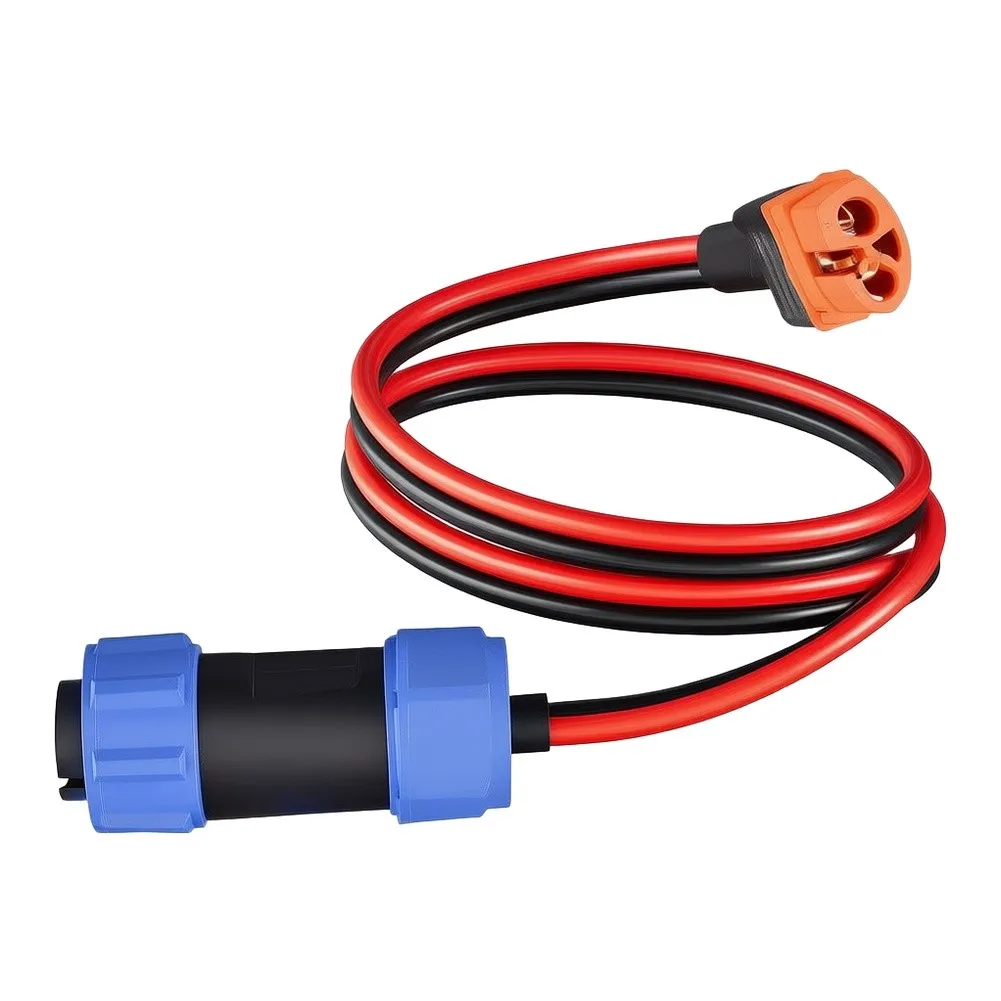 XT60IF To SP21 Connection Cable For Outdoor Portable Power Stations Pure Copper Efficient Power Transfer Compact Portable