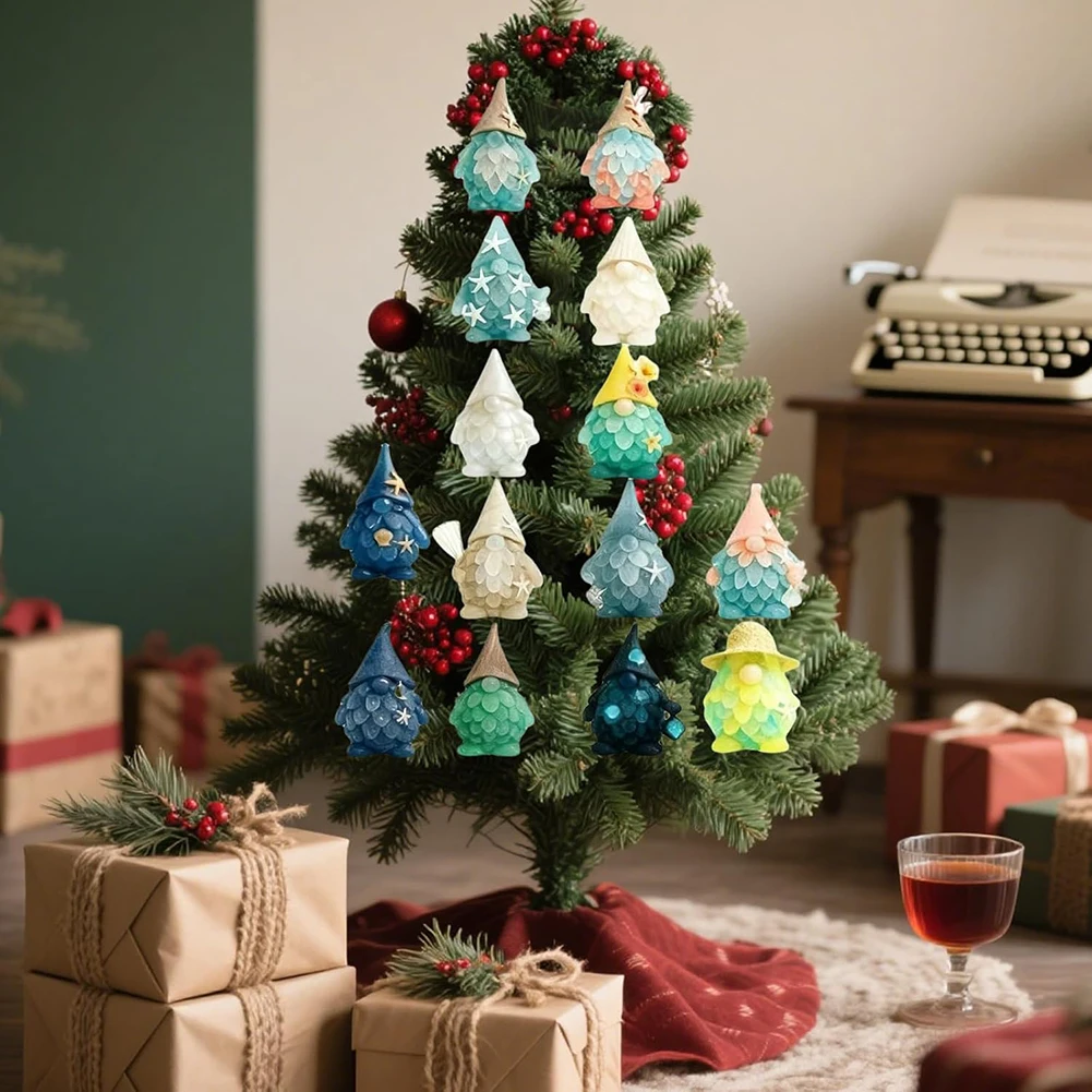 

24-дневные рождественские украшения, календарь, очаровательный декор и незабываемый рождественский подарок, праздничный каминный дисплей