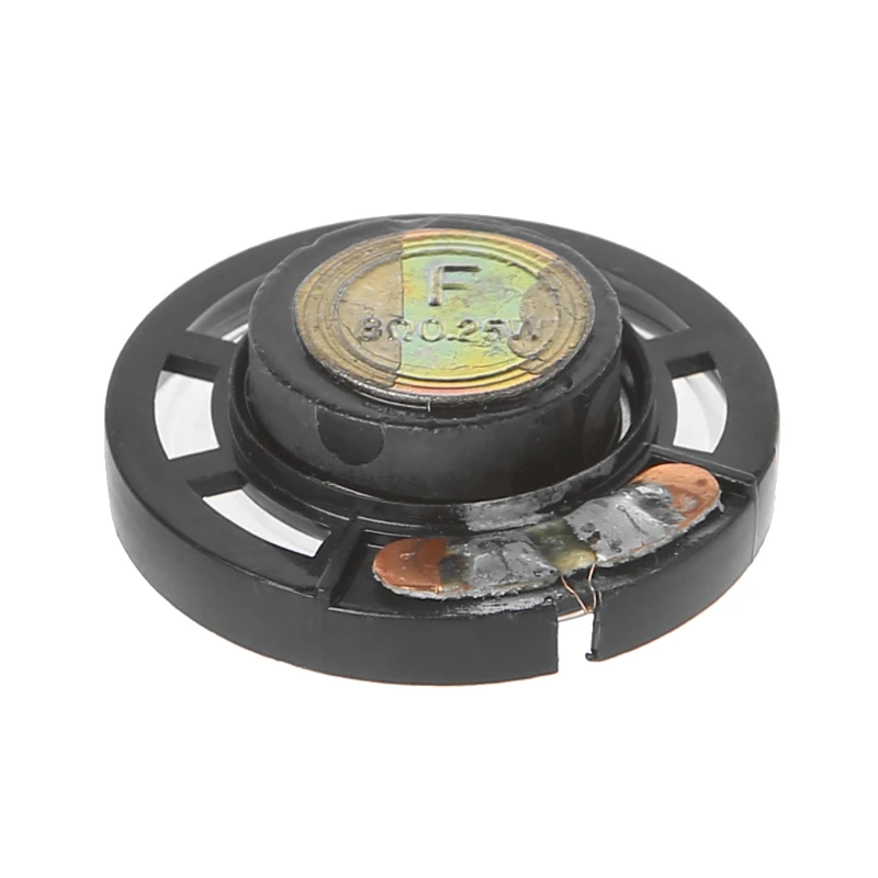 Tragbare Mini-Audio-Lautsprecher, 0,25 8 Ohm, externer Lautsprecher, magnetischer Lautsprecher, 1,14 Zoll runder