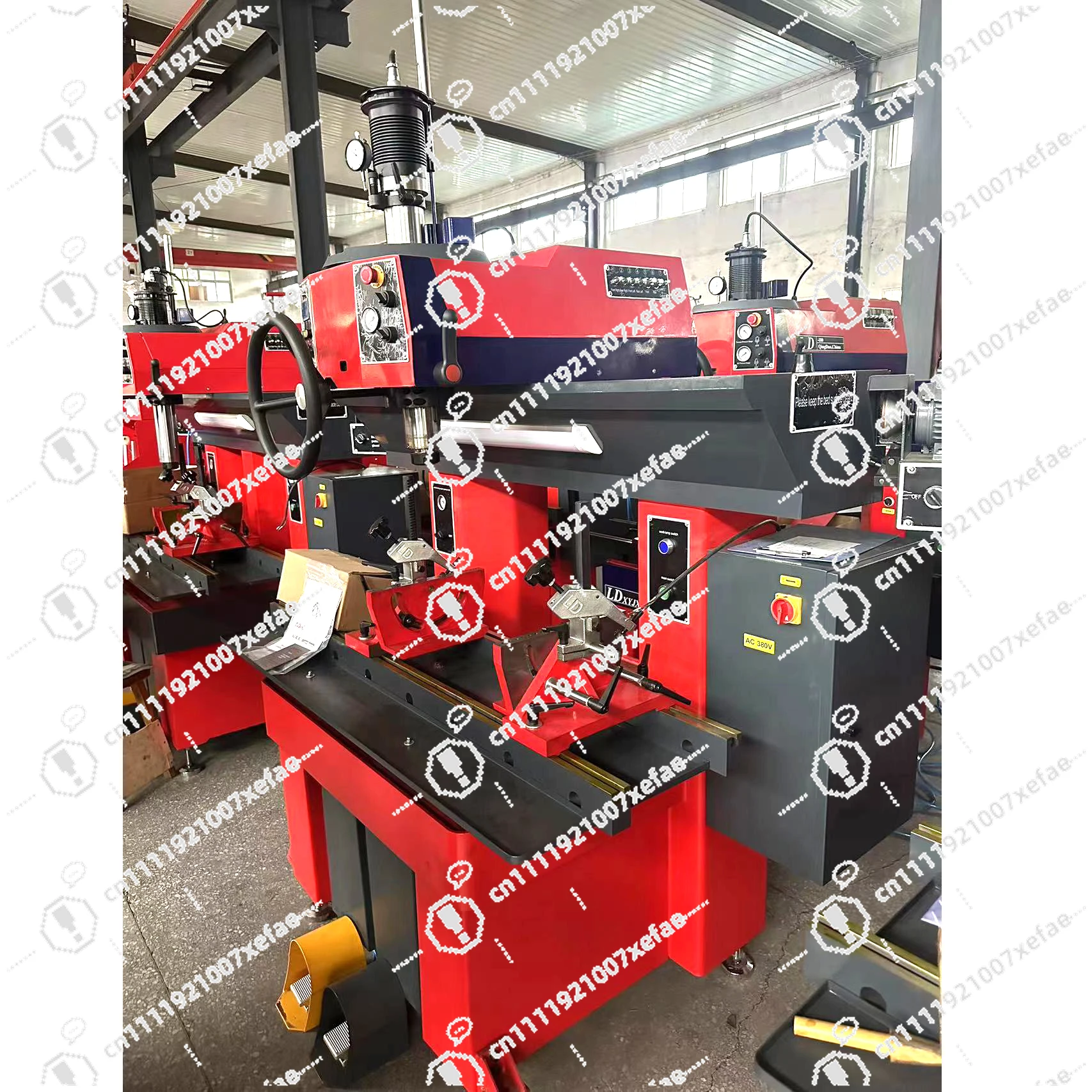 High Rigidity Motorcycle Bohrmaschine Tractor Cylinder Head Boring Machine for Valve Seat