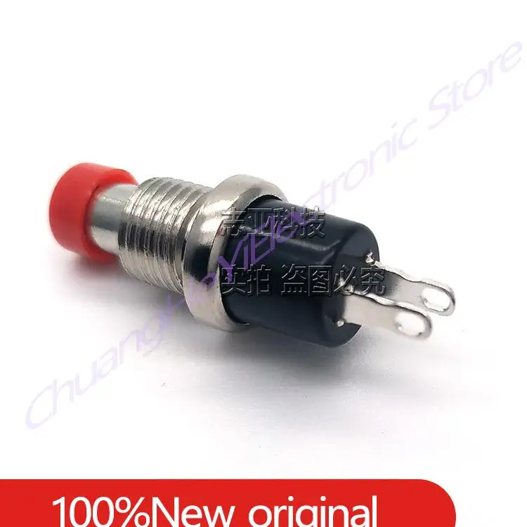 5Pcs/Lot PBS-110/PBS-111 Normally Open Press Normally Close Press off the 7MM Red Black Green White and Yellow Button Switch