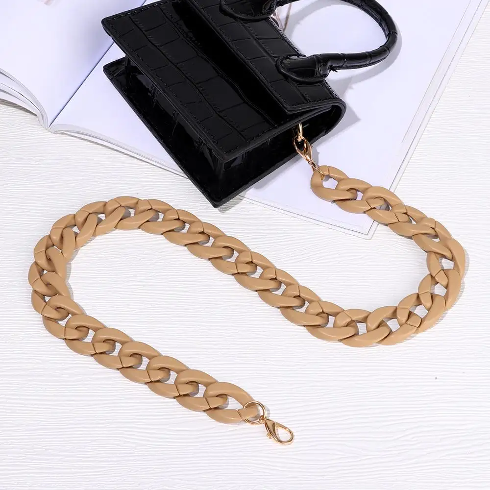 Acrylic Bag Chain Strap Replaceable Detachable Purse Handbag Bag Straps Resin Crossbody DIY Shoulder Bag Accessories