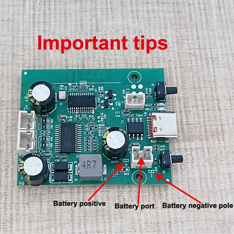 2*10W Dual Channel DC 5V/3.7V TWS Bluetooth Amplifier Board Easy Installation for Bluetooth Speaker Repair Replacement