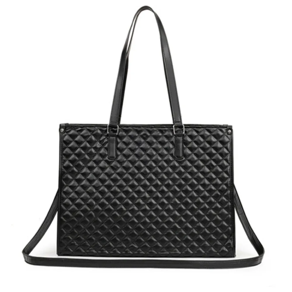 2-in-1 Laptop Lunch Tote Bag Shoulder Strap Lunch Box Multifunctional Laptop Handbag Large 15.6inch Portable Laptop Bags