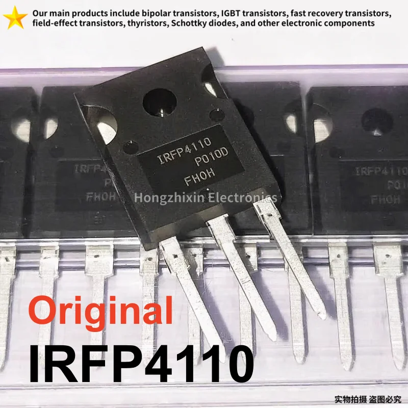 5/10PCS Original IRFP4110 TO-247 IRFP4110PBF N Channel Power MOSFET 100V 180A Low Rds(on) Field Effect Transistor