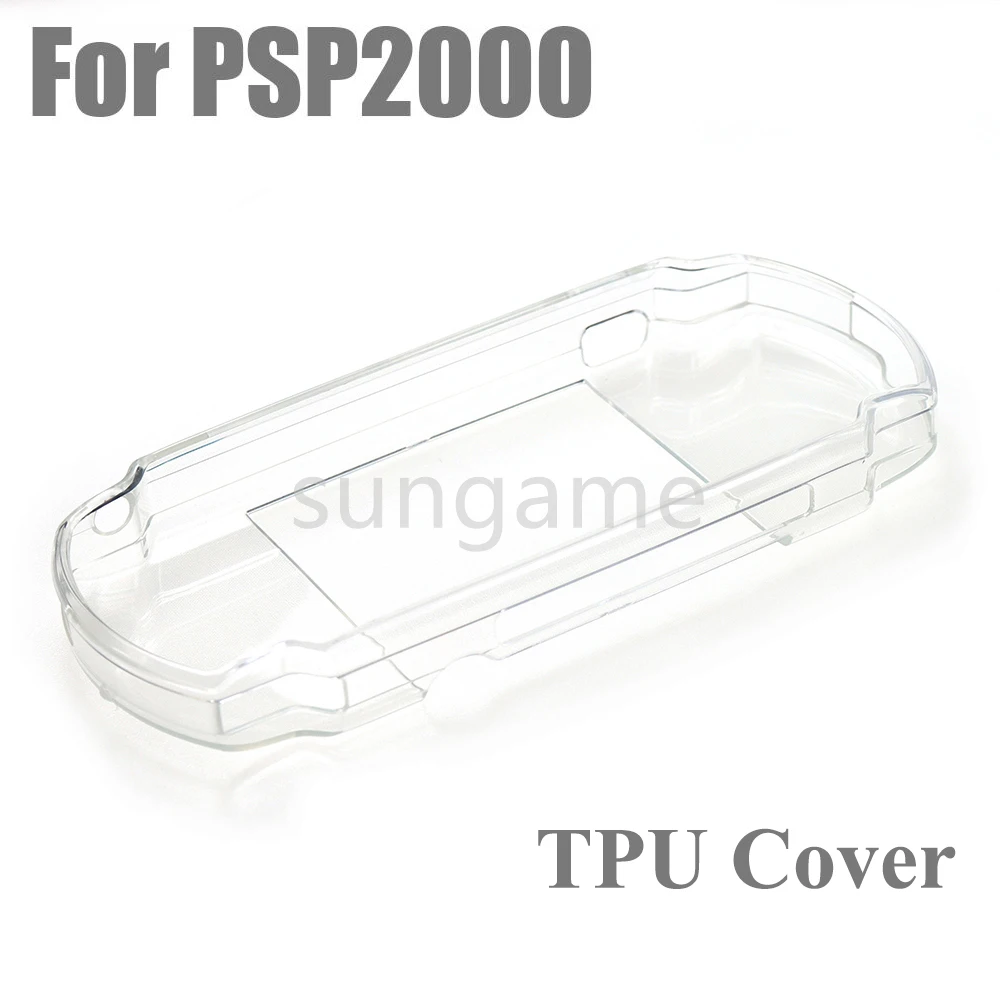 1 Stück für PSP1000/PSP2000 3000 TPU-Abdeckung für PSP1000 PSP 2000 3000 Transparente TPU-Schutzhülle Weiche TPU-Silikonhülle