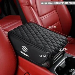 Car Armrest Mat Center Console Arm Rest Protection Cushion for Suzuki Grand Vitara ALTO Ciaz IGNIS Jimny Samurai Car Accessorie