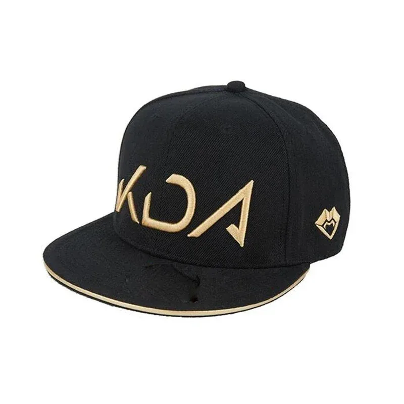 aa Bear House 002 LoL Cosplay AKALI Hat Game Cotton Bonnet Rap KDA Mask Purple Cap for Men WomenWAT99 ★ ★