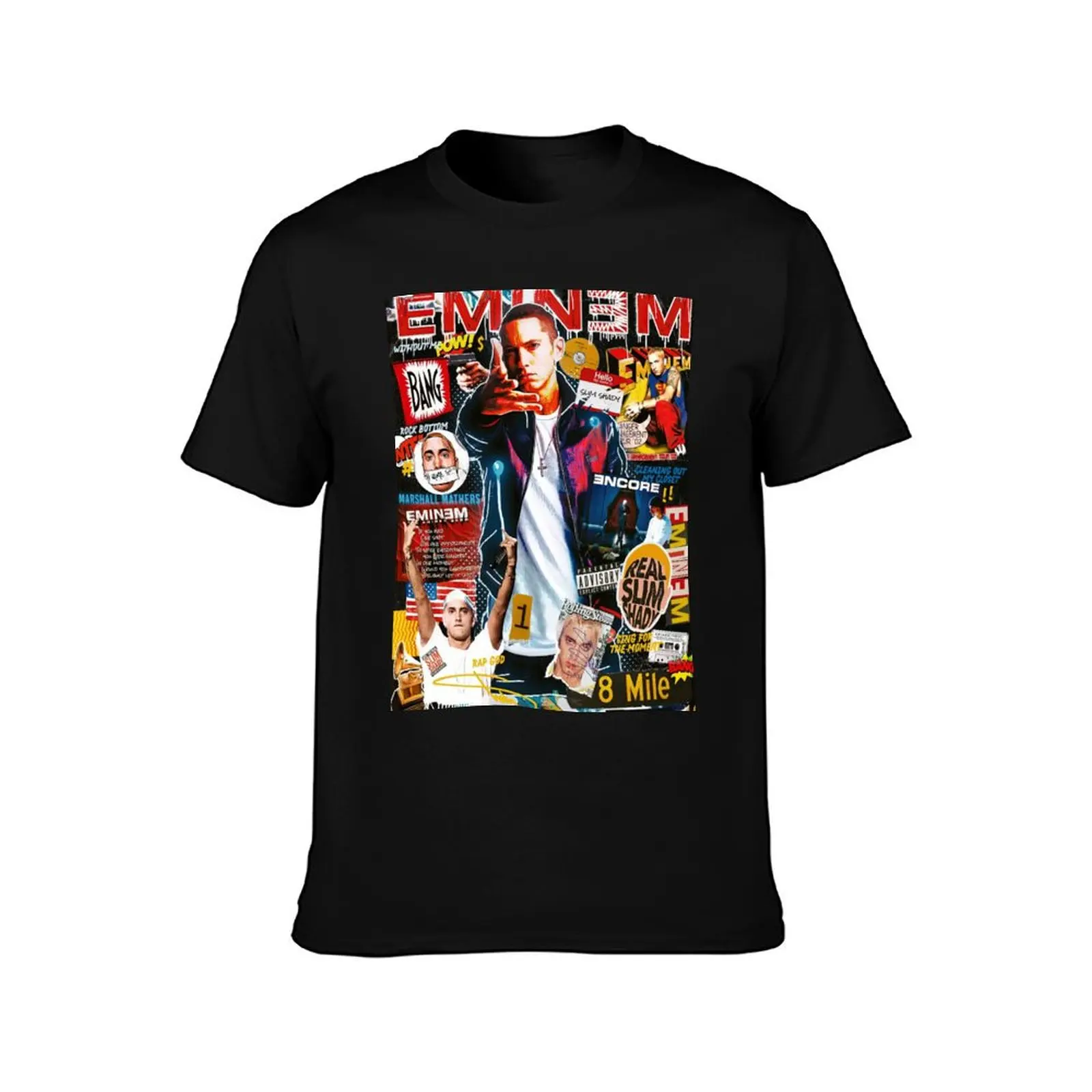 ′′Legend American Rapper′′ Vol. 06 T-Shirt Summer Casual Cotton Tee Oversized Streetwear Tops