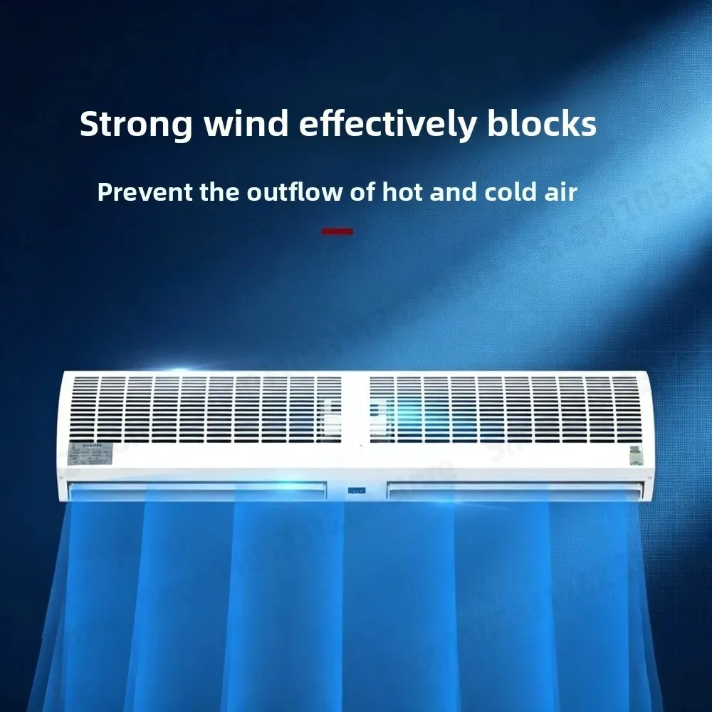 1.8M 1.5M Commercial Strong Wind Air Curtain, Low Noise Door Blower for Restaurant, Cooler, Elevator