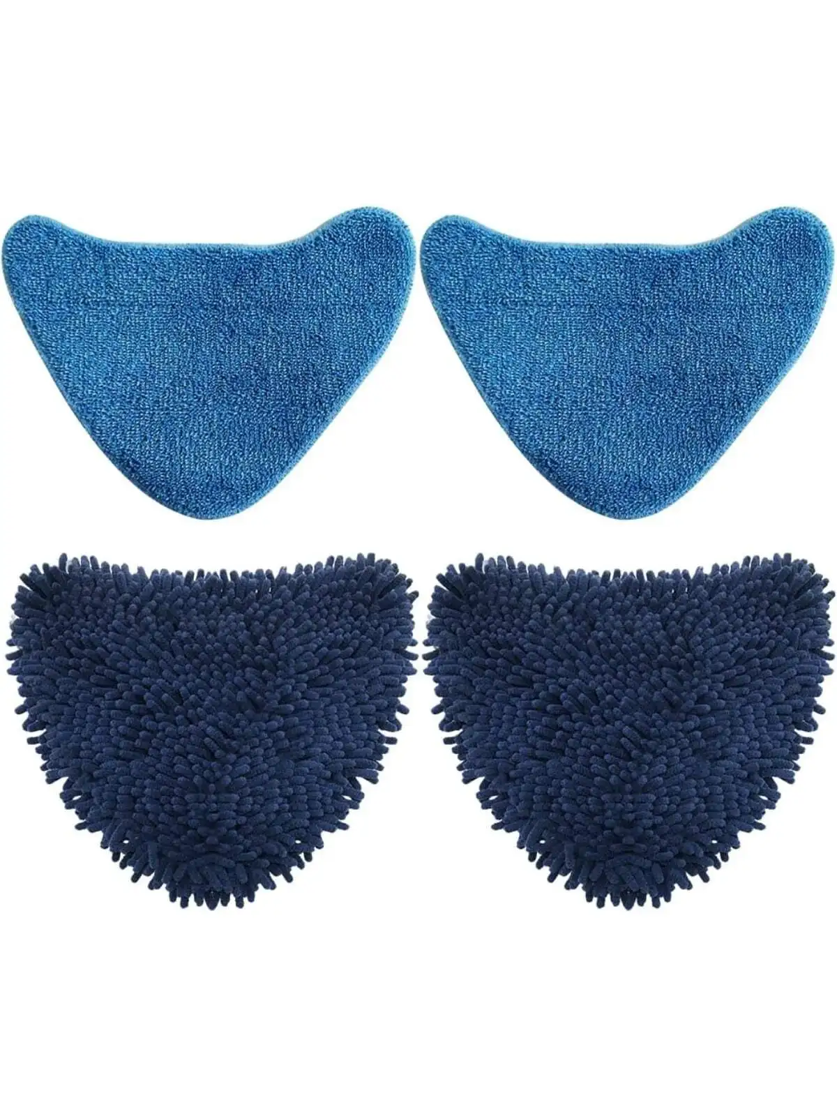 4 Packs Vacuum Accessories Replacement Steam Mop Pads For Hoover WH21000, Reusable Microfiber Soft Mop X2 and Pet Mop X2