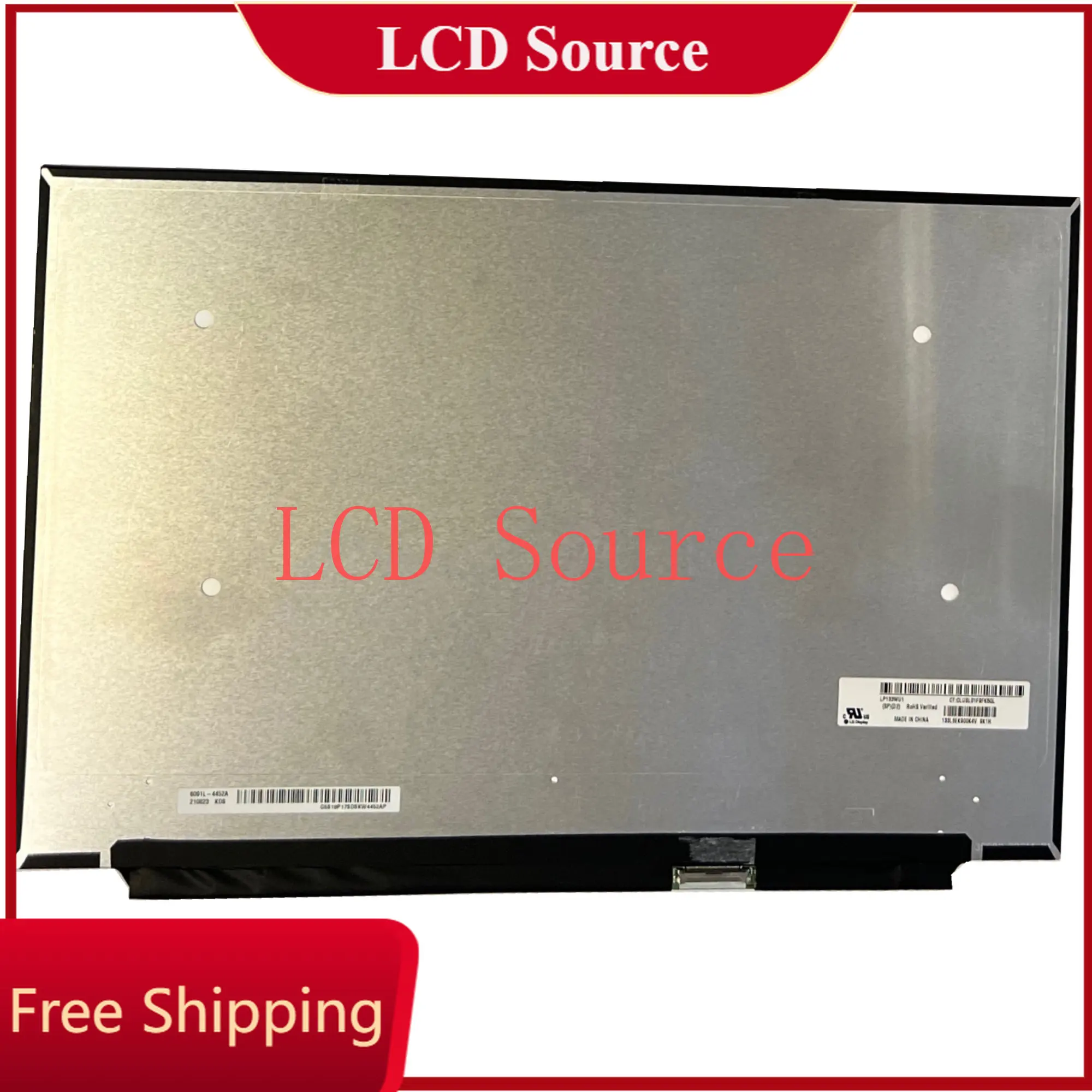 

LP133WU1 SPD2 LP133WU1 SPD1 NV133WUM-N65 B133UAN01.3 13.3" 1920x1200 LED LCD Screen IPS Laptop Display Panel Slim FOR hp 13-be