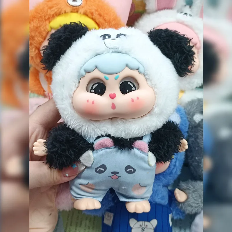 미스터리 박스 비닐 인형 Mengbao Dodo 시리즈 귀여운 유행 놀이 펜던트 블라인드 박스 장식 배낭 선물 인형
