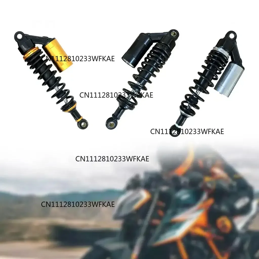 Generic Motorcycle Shock Absorber Riding Accessories Easy to Install Suspension Professional Aluminum Spring Suspension Damper