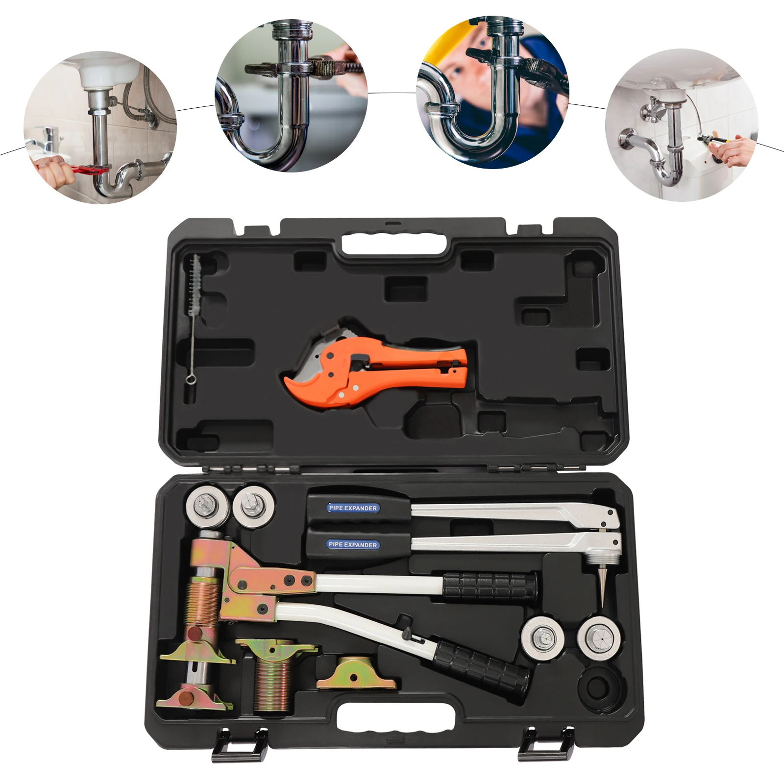 Sliding Sleeve Tool 16-32 Flex Composite Pipe Crimping Pliers Expander Pliers Wekzeug Set