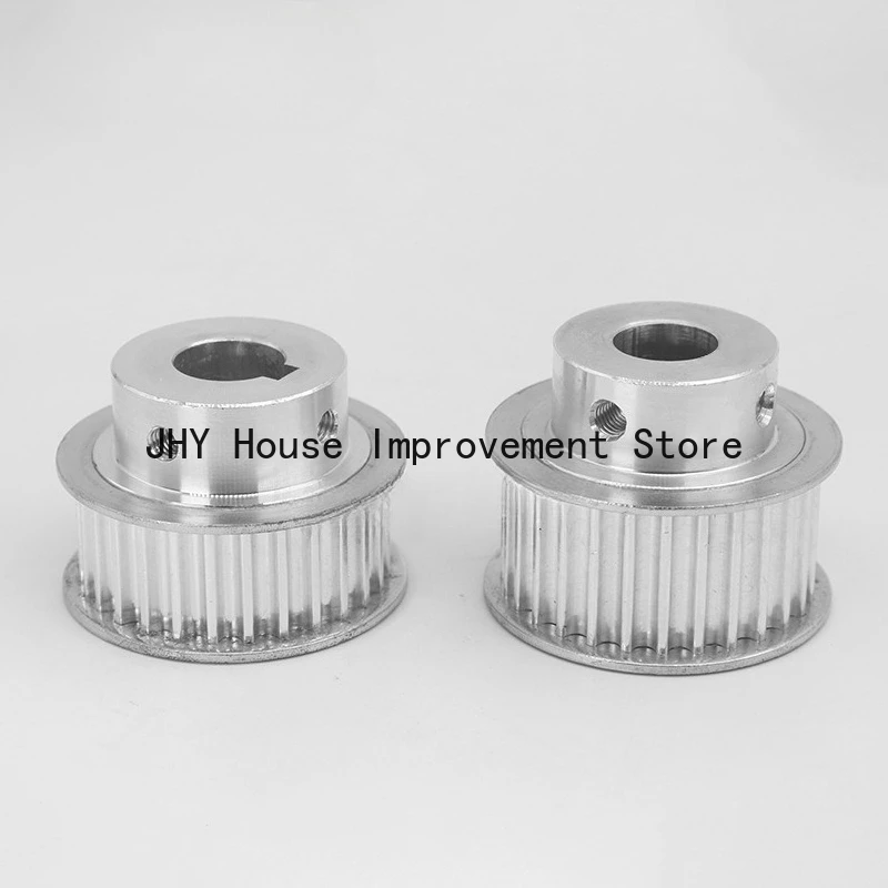 

Ремень ГРМ 8M-55T/56T/58T/60T, шаг зубьев 8 мм, диаметр отверстия 14 мм, алюминиевый шкив, ширина паза 27/32 мм для ремня ГРМ 25/30 мм