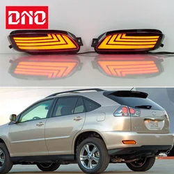 Car LED 12V Rear Bumper Lamps For Lexus RX 2003 - 2006 2007 2008 Fog Lamps Brake Turn Signal Reflector Indicators Taillights