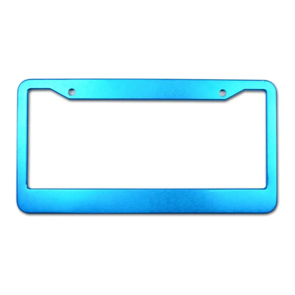 Metal License Plate Frame for Men Women Tag Holder Aluminum Alloy Car Tag Frame with Screws