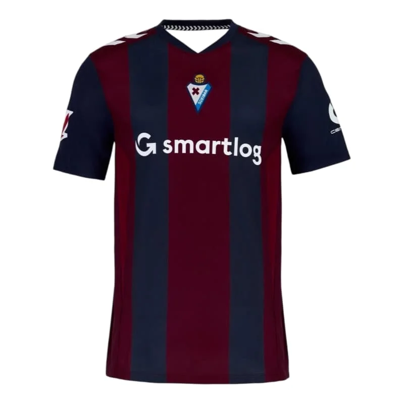 Neue 2026 SD Eibar 2026-27 Saison Heim- & Auswärtstrikots – Atmungsaktive, feuchtigkeitsableitende Herren-Fan-T-Shirts (Familien-Matching) – Detail 4
