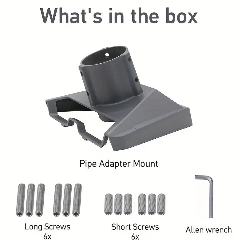 adapter-base-metal-bracket-aluminum-alloy-heat-cold-resistant-signal-accessory