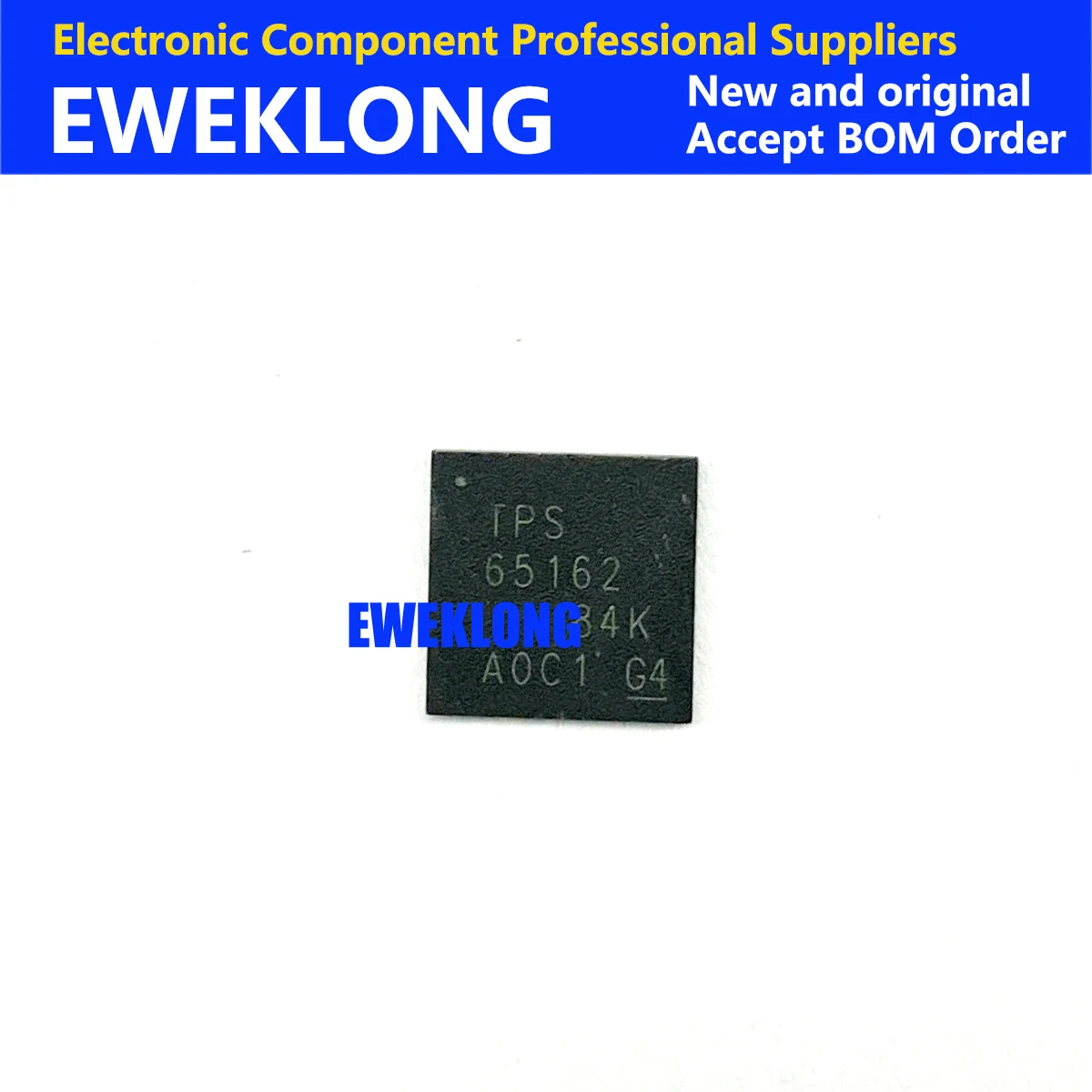 Puce IC de coordinateur, code de marquage, TPS65162RGZR, TPS65162RGZT, QFN48, TPS65162, 5 pièces