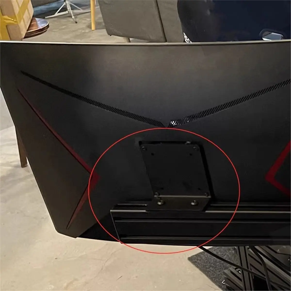 update. 1PC Carbon Steel L-Type or Triangle Bracket for Racing Simulator Triple Screen Display Fixture Angle Plate B