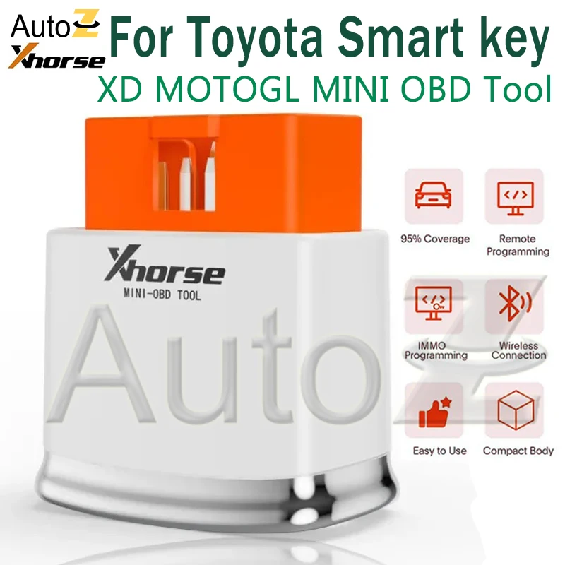 Xhorse MINI OBD Tool for Toyota Smart Key VVDI XDMOT0GL Support Add Key and All Key Lost FT-OBD Adapter Remote Key Programming