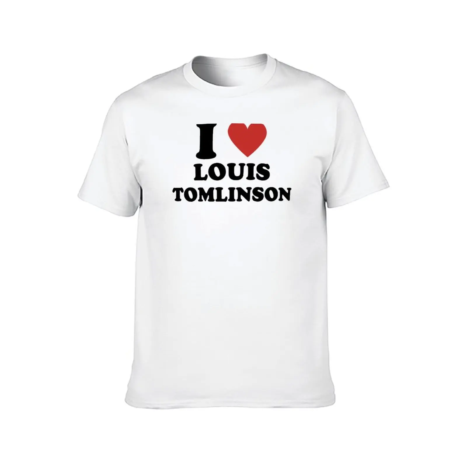 I love Louis Tomlinson T-shirt T-Shirt korean fashion anime clothes custom t-shirts anime stuff plus size men clothing