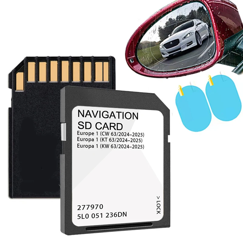 

for Skoda GPS Accessories 32GB MIB2 Europe Navigation SD Card 5L0051236DN 2024-2025 A1 for Discover Media Sat Nav Fast Delivery