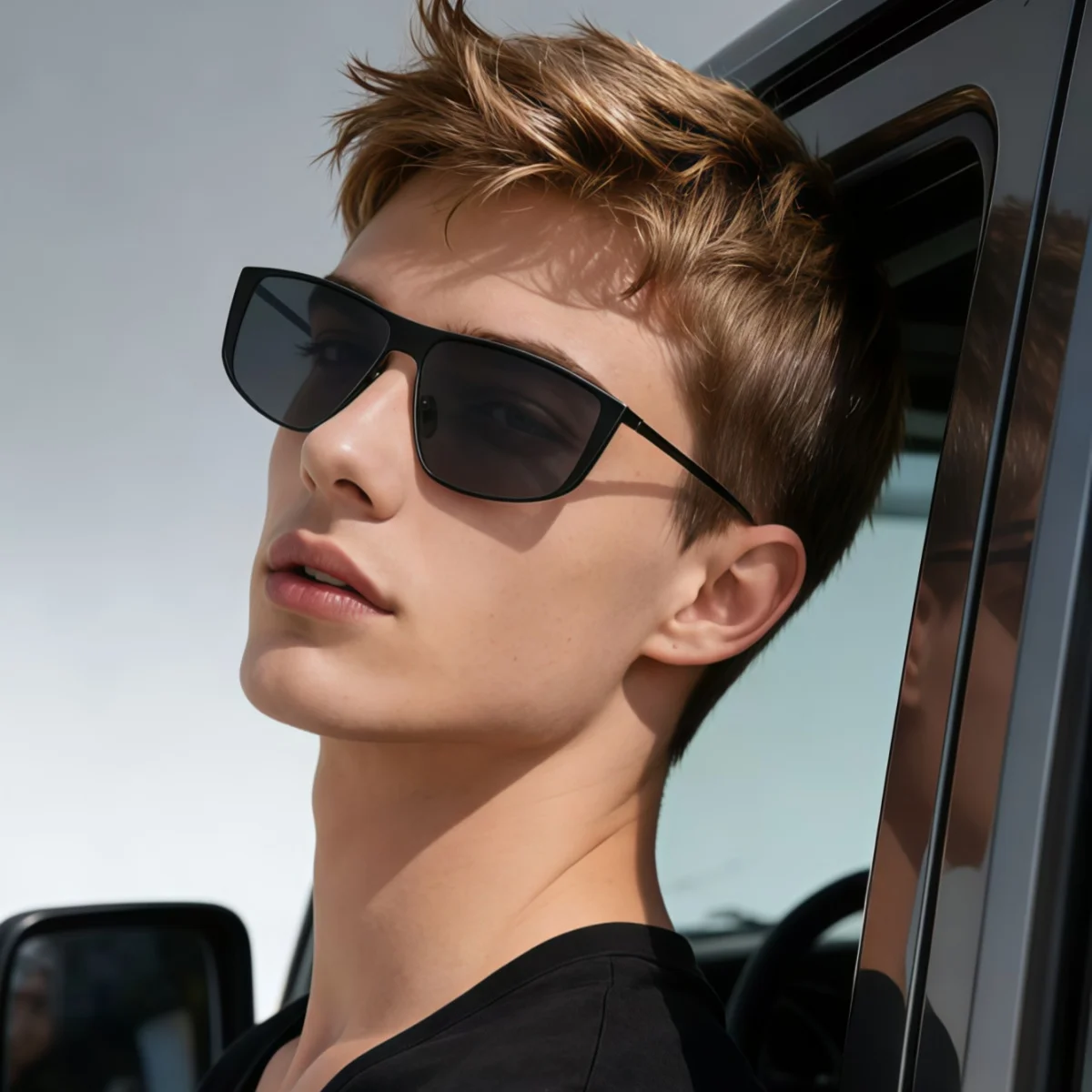 Europäische und amerikanische Retro-Sonnenbrille im Y2K-Stil, modische Unisex-Sonnenbrille für den Sommer, Sonnenschutz, UV-Schutz, leicht.
