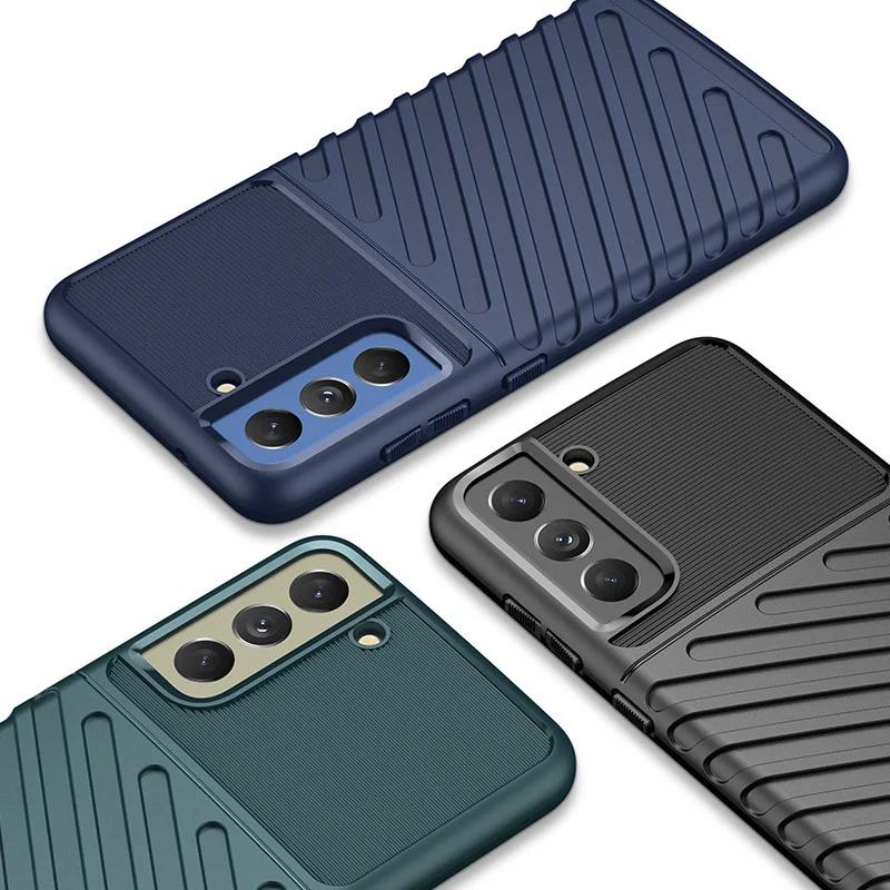 

For Samsung Galaxy S21 FE 5G Case Cover Shockproof Bumper Rubber Protective Case For Samsung Galaxy S21 FE S22 S21 S20 Pro Ultra