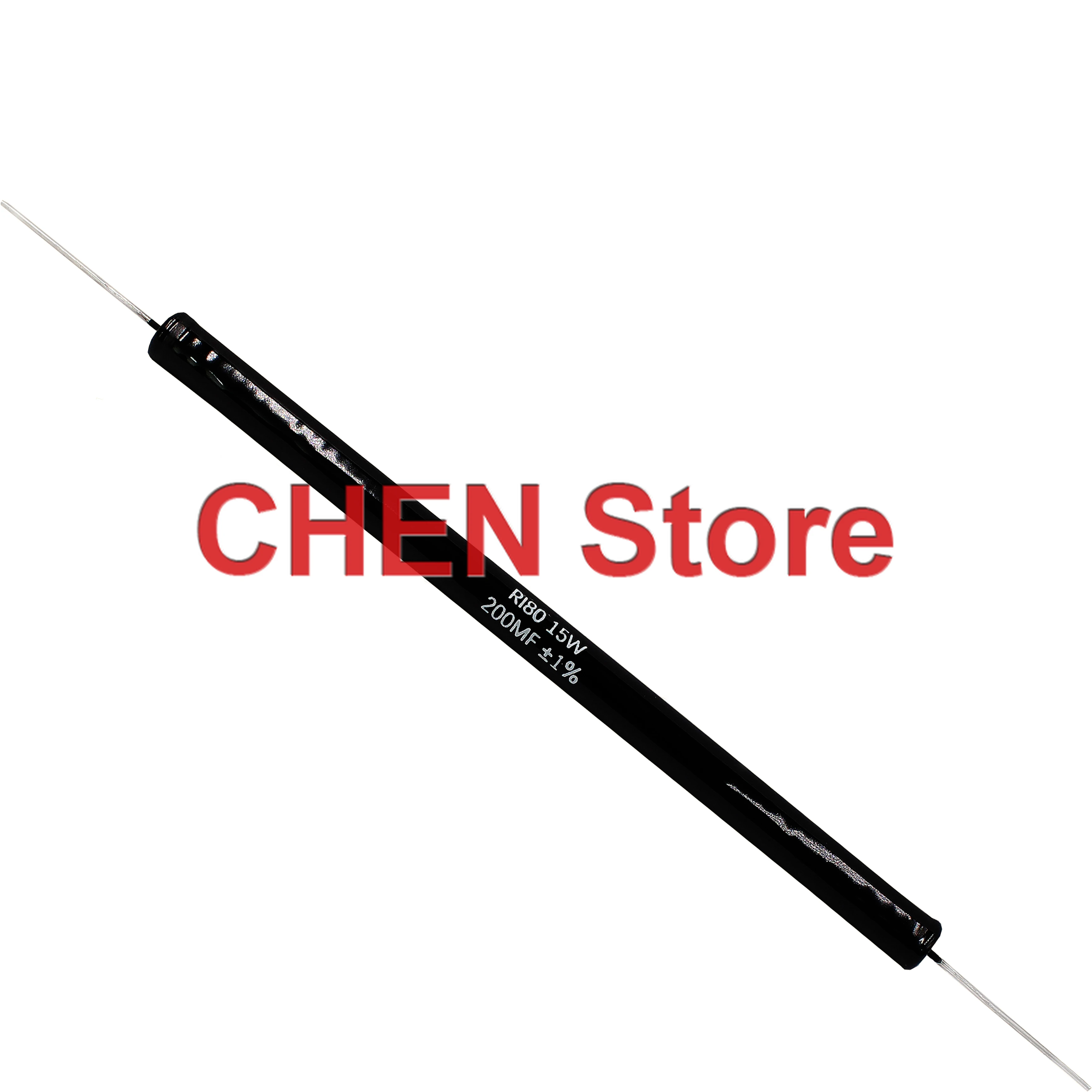 2PCS NEW Black RI80 Precision 1% High Voltage Resistor Glass Glazed Resistor HVR80-15W 200M